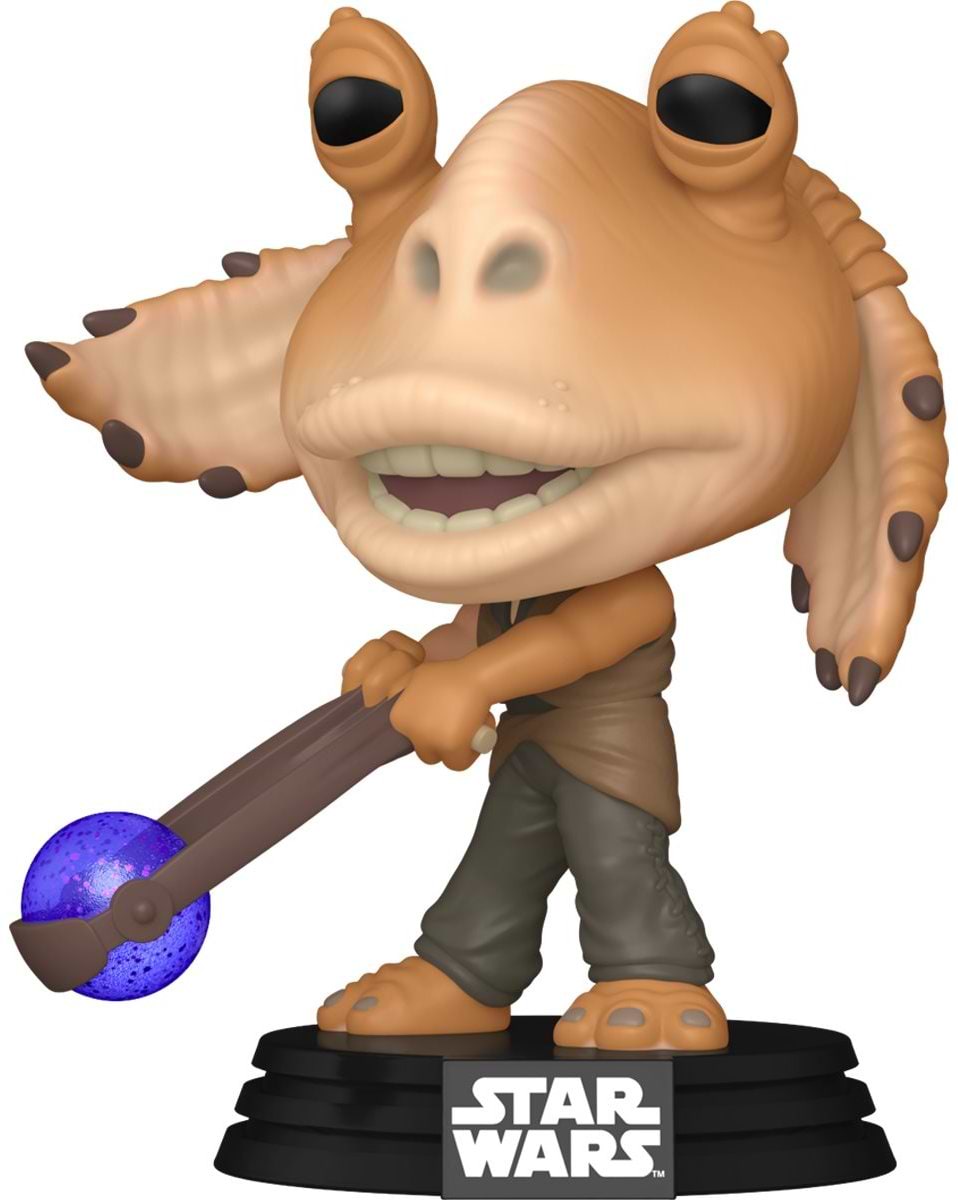 Коллекционная фигурка FUNKO POP Star Wars: PM 25th - Jar Jar Binks w/Booma Balls (5908305248026)