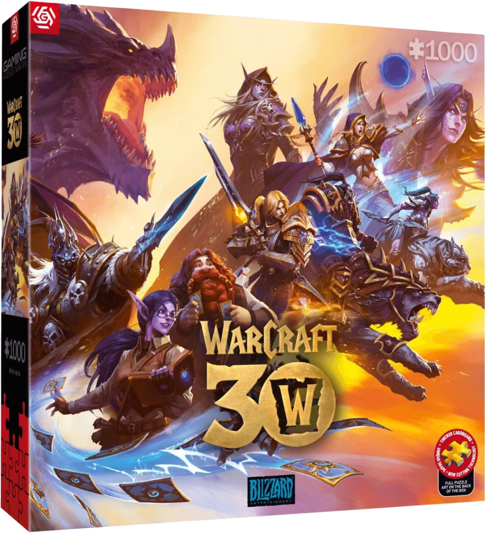 Пазлы (8+) Good Loot Warcraft 30th Anniversary 1000 эл. (5908305249931)
