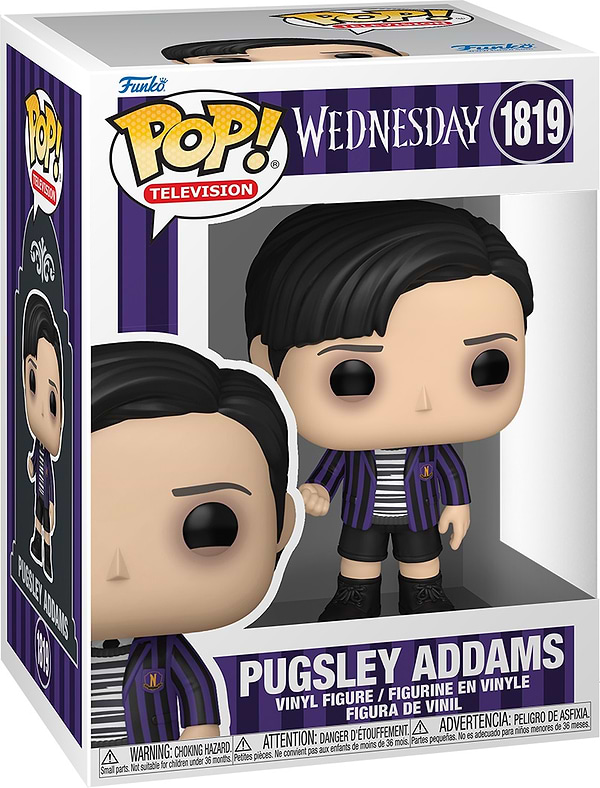 Фото - Уценка - Коллекционная фигурка FUNKO POP TV: Wednesday S2 - Pugsley Addams (5908305250357)