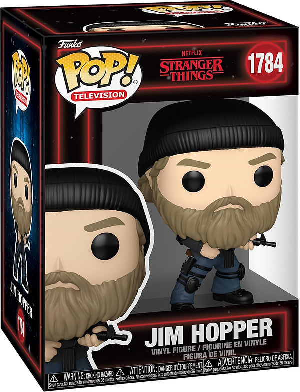 Фото - Коллекционная фигурка FUNKO POP TV: The Stranger Things S5 - Jim Hopper (5908305250685)