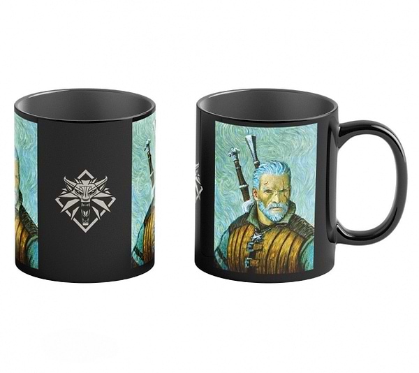 Фото - Чашка Good Loot Game Art Chronicles: The Witcher Geralt Van Gogh (5908305247661)