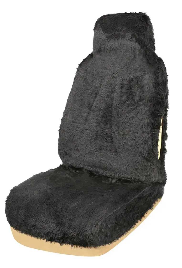 Накидка на сидіння автомобіля Bottari чорна GRIZZLY (12140-IS)