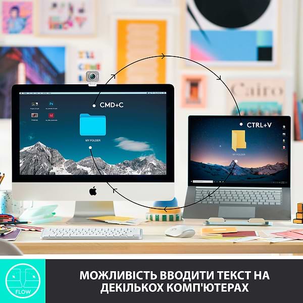 Фото - Клавиатура беспроводная Logitech Mini Minimalist Wireless Illuminated Rose (920-010500)