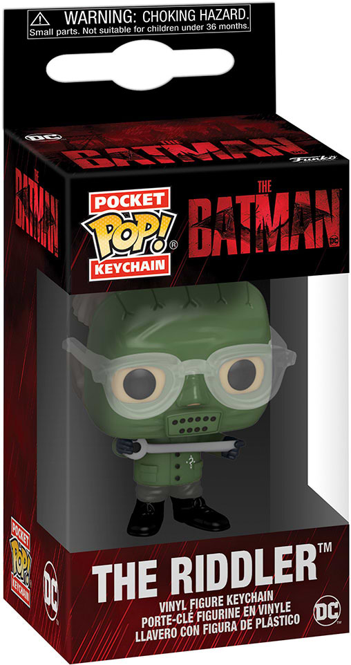Фото - Колекційна фігурка FUNKO Batman Загадник на кліпсі (59285)