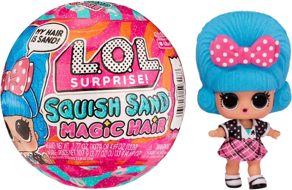 Фото - Кукольный набор L.O.L. Surprise! "Squish Sand" - ВОЛШЕБНЫЕ ПРИЧЕСКИ (в асорт.) (593188)