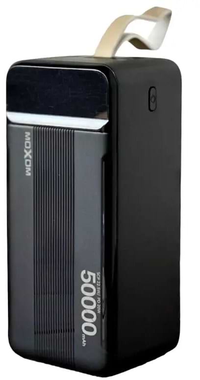 Фото - Батарея мобильная MOXOM MX-PB62 50000mAh 22.5W Black