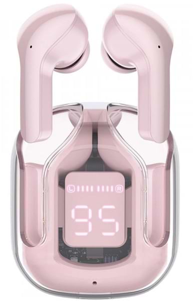 Фото - Наушники вкладыши беспроводные TWS AceFast T6 pink lotus (6974316281566)