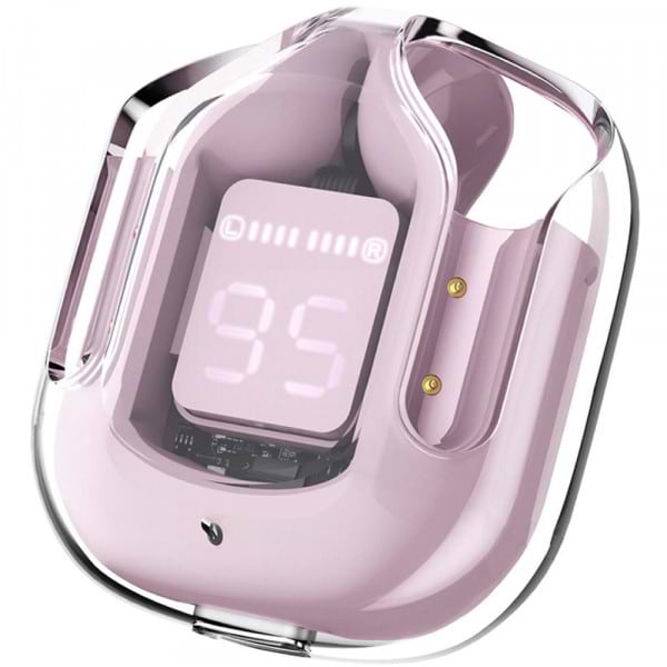 Фото - Наушники вкладыши беспроводные TWS AceFast T6 pink lotus (6974316281566)
