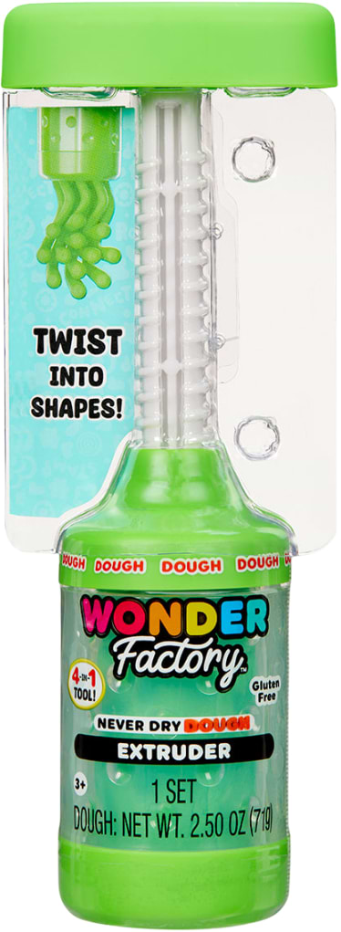 Масса для лепки Wonder Factory СОЗДАЙ ФОРМУ, С ПРЕССОМ в ассортименте (595106) - Фото 1