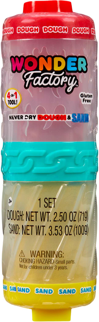 Масса для лепки Wonder Factory ЯРКИЙ СТАРТ: МАССА ДЛЯ ЛЕПКИ И ПЕСОК в ассортименте (595304) - Фото 1