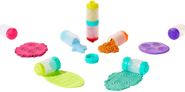 Фото - Маса для ліплення Wonder Factory ЯРКИЙ СТАРТ: МАСА ДЛЯ ЛІПКИ І ПІСОК в асортименті (595304)