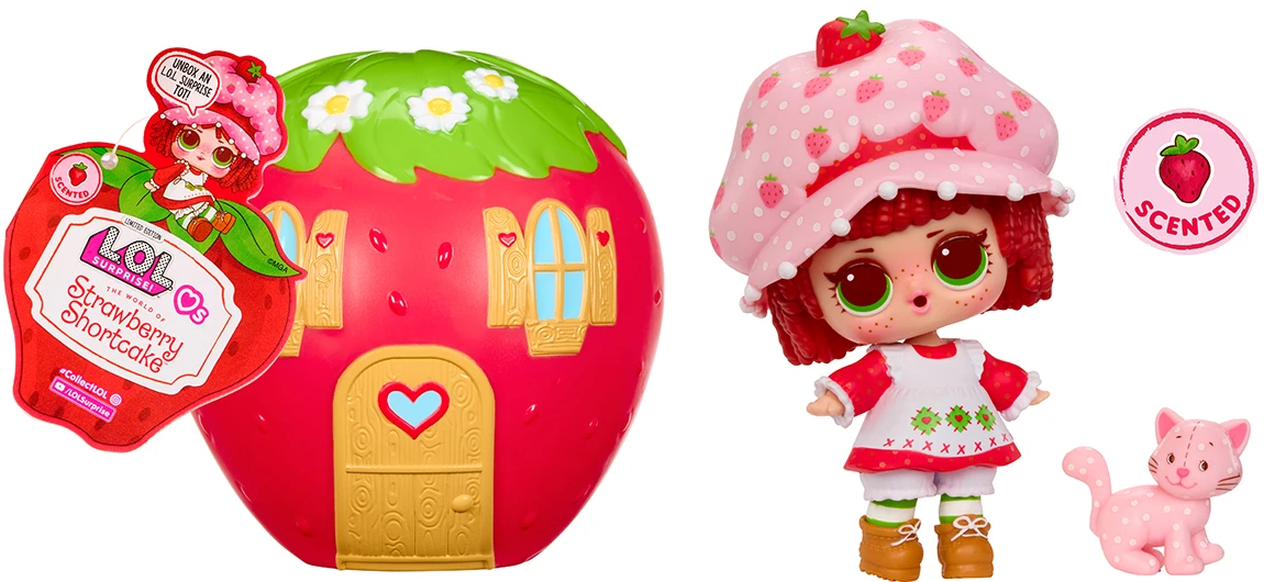 Лялька-сюрприз набір L.O.L. Surprise! серії Loves Strawberry Shortcake – ШАРЛОТТА ЗЕМЛЯНИЧКА І ДРУЗІ в асортименті (596530)