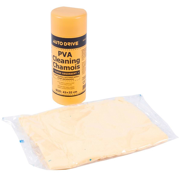 Фото - Автомобильная салфетка Auto Drive PVA в тубе 43x32 см, малая (AD0210)