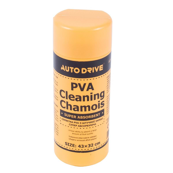 Фото - Автомобильная салфетка Auto Drive PVA в тубе 43x32 см, малая (AD0210)