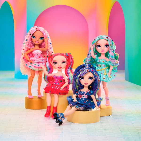 Фото - Кукольный набор Rainbow High серии Be Dazzling – ВИВЬЕН (с аксессуарами) (597803)