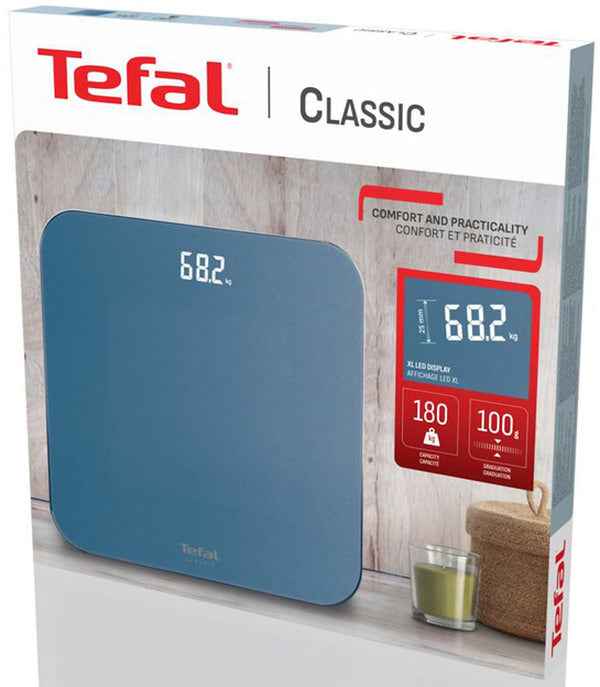Фото - Ваги підлогові Tefal PP1905V0 CLASSIC Light Blue