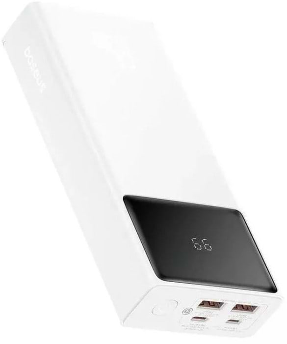 Фото - Батарея мобильная Baseus Star-Lord 20000mAh 65W OE White (P10022906213-00)