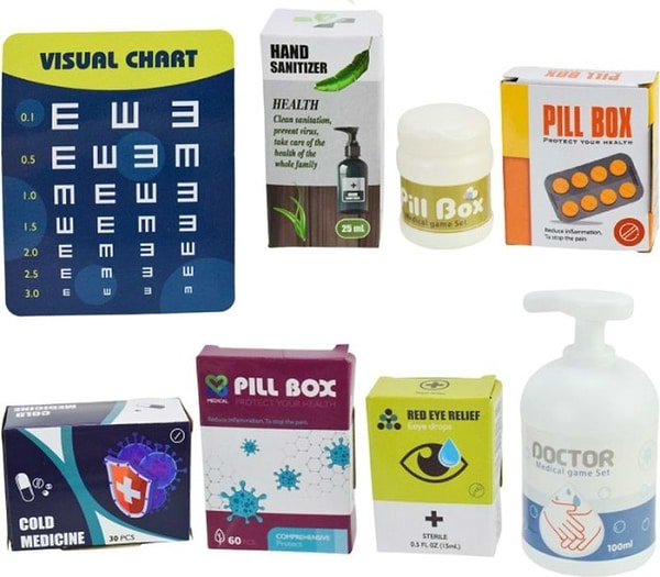 Фото - Сюжетно-рольова гра. Набір-професій Bambi Рентген кабінет 660-89, 26 аксесуарів