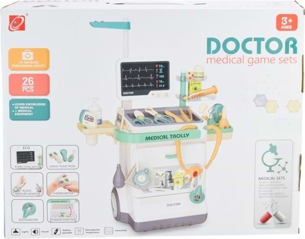 Фото - Сюжетно-рольова гра. Набір-професій Bambi Рентген кабінет 660-89, 26 аксесуарів