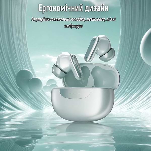 Фото - Навушники вкладиші бездротові TWS INSPIRE P-M1Pro Green