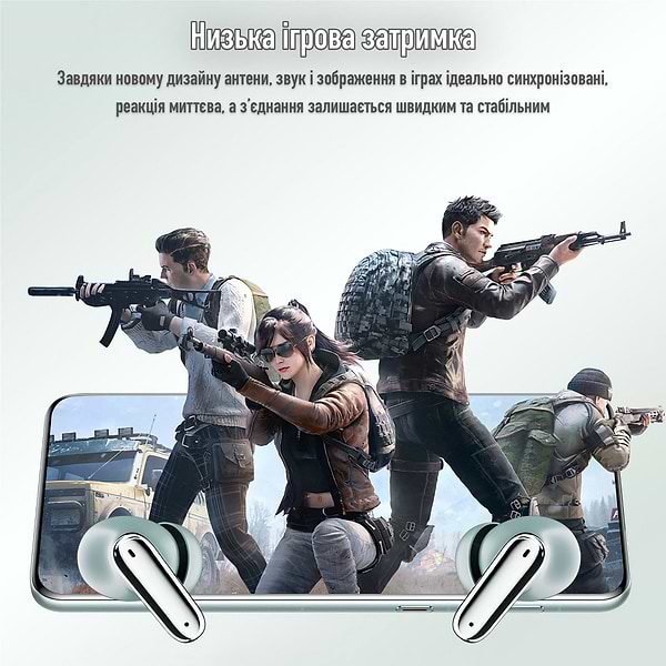 Фото - Навушники вкладиші бездротові TWS INSPIRE P-M1Pro Green