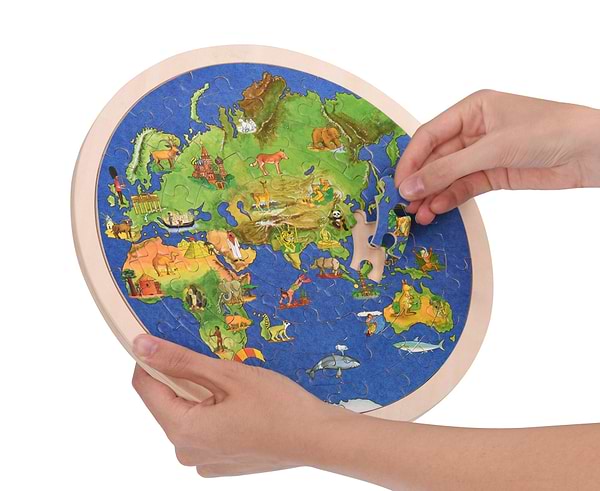 Фото - Пазлы (5-7 лет) goki Планета Земля (57666G)