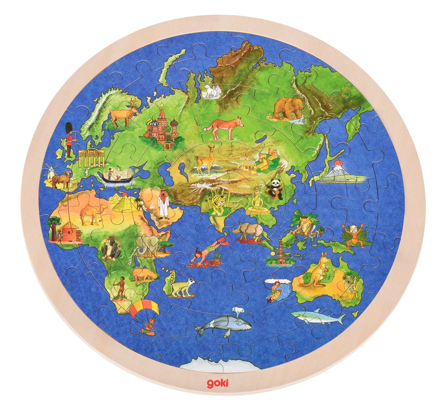 Пазлы (5-7 лет) goki Планета Земля (57666G)