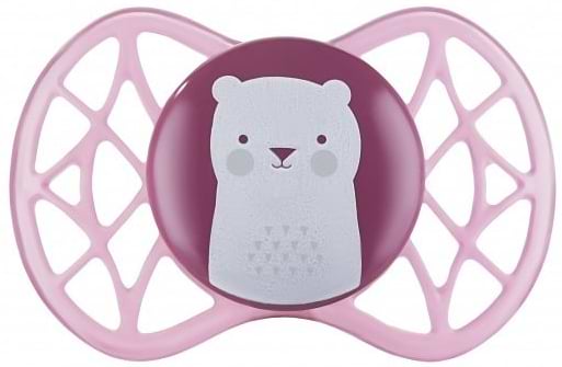 Фото - Симетрична пустушка Nuvita Air55 Explorer 0m + (заєць, ведмідь) 2 шт. (NV7067F)