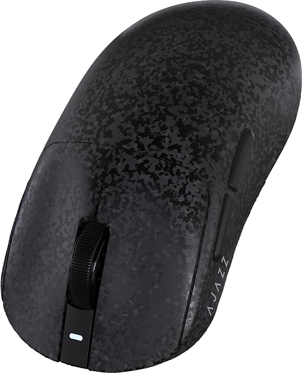 Фото - Миша бездротова ігрова Ajazz AJ199 Carbon fiber Wireless/Bluetooth/USB Black (AJ199-B)