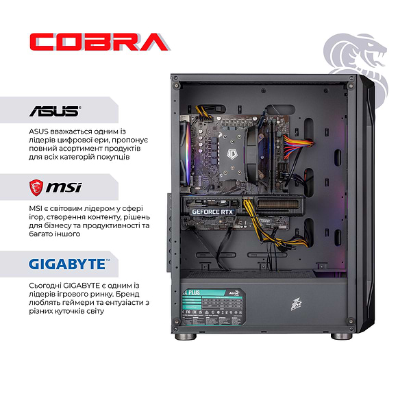 Фото - Системний блок Cobra Gaming (A36.16.S5.26.F2858)