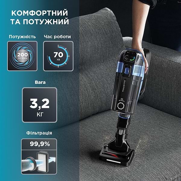 Фото - Уцінка - Пилосос ручний для дому Rowenta RH9990WO #