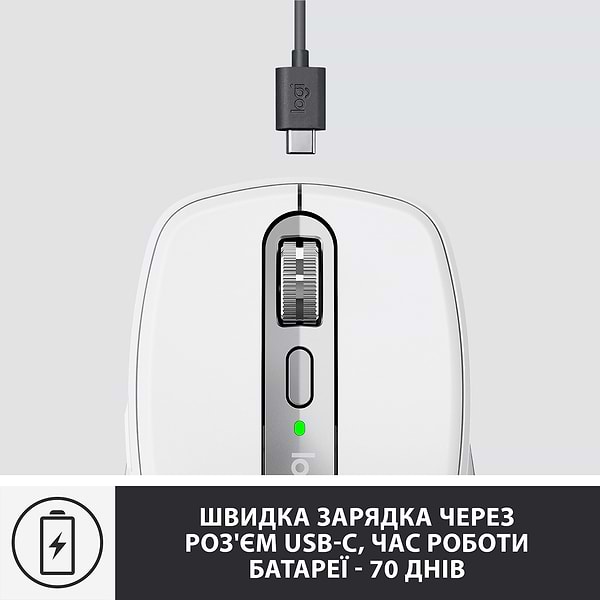 Фото - Мышь беспроводная Logitech MX Anywhere 3 Pale Grey (910-005989)