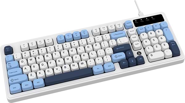Фото - Клавиатура проводная игровая Ajazz AF98 Glacier Blue (AF98-GB)