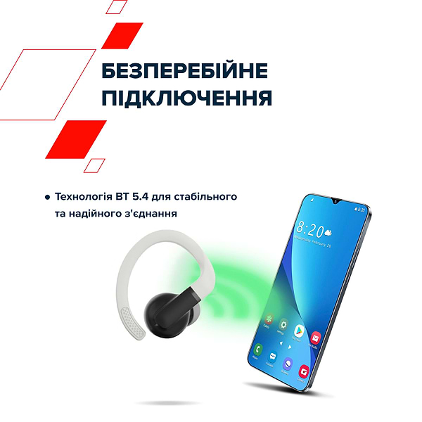 Фото - Наушники вкладыши беспроводные TWS Canyon OnRun 11 Sport Wireless charge White (CNS-TWS11W)