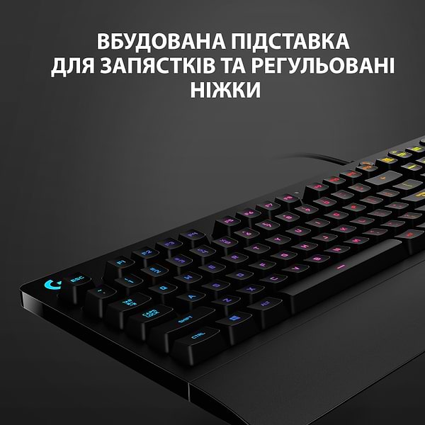 Фото - Клавіатура дротова ігрова Logitech G213 Prodigy UKR (920-010740)