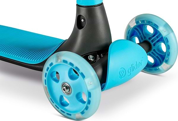 Фото - Трёхколёсный самокат YVolution YGlider Kiwi Синий (Y101257)