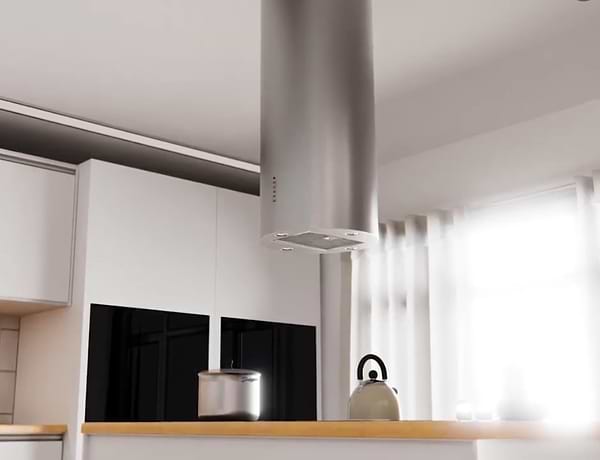 Фото - Витяжка декоративна Akpo WK-10 Isla Balmera 1200 Inox