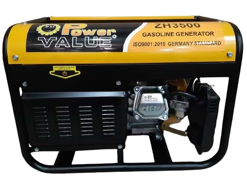 Фото - Генератор бензиновый POWER VALUE ZH3500YD