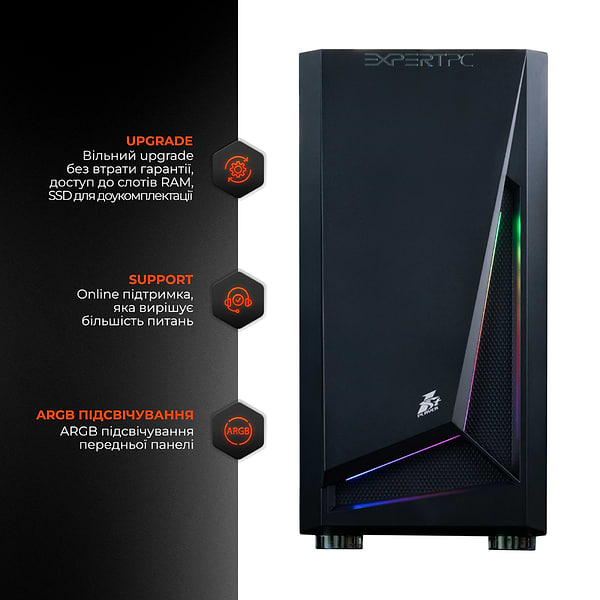 Фото - Системний блок Expert PC Ultimate (I10100F.08.H1.1030.A4400)
