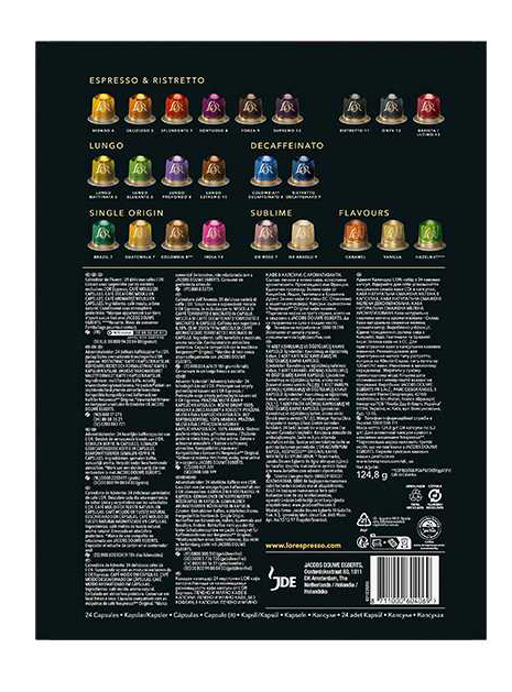 Фото - Кава в капсулах L`OR Адвент календар 2025 24х9