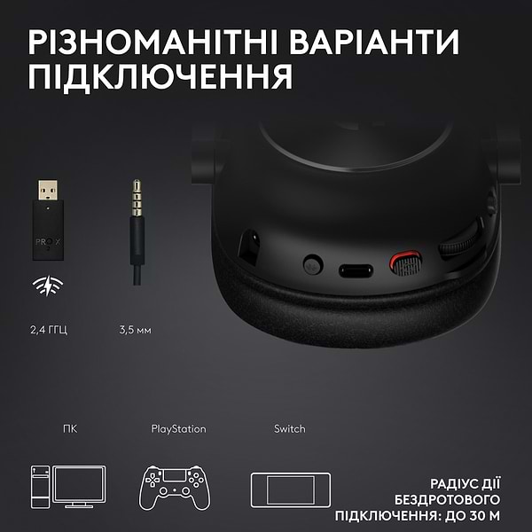 Фото - Гарнітура бездротова ігрова Logitech G PRO X 2 LightSpeed Wireless Magenta (981-001275)