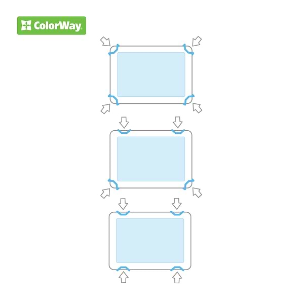 Фото - Чохол для планшета Colorway for Universal Stand 10” Black (CW-CTUS10-BK)
