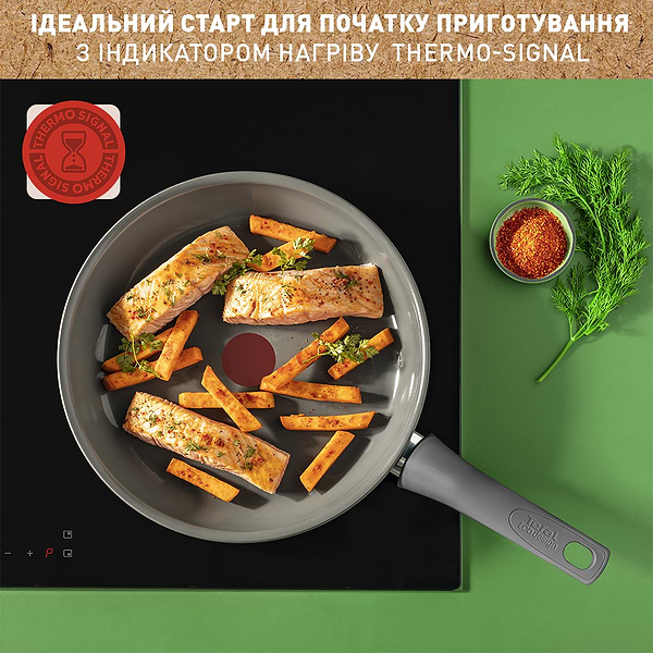 Фото - Сковорода універсальна Tefal C4260443 Renewal 24 см