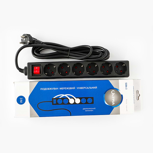 Фото - Сетевой фильтр Ultra SSB6-3 new