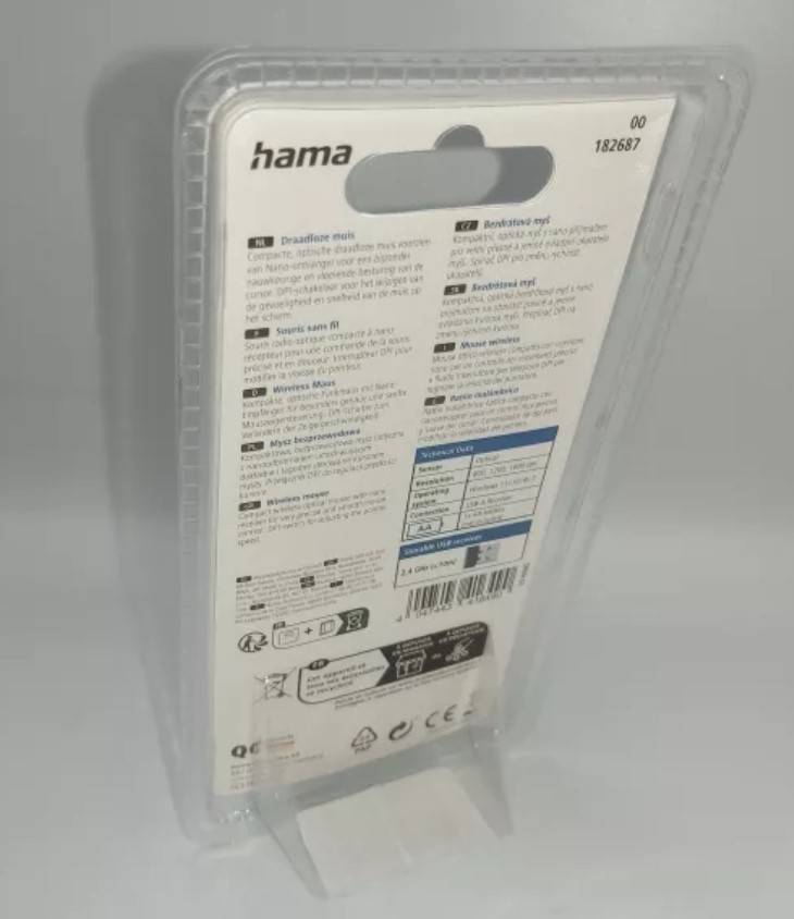 Фото - Миша бездротова Hama AMW-300 Black