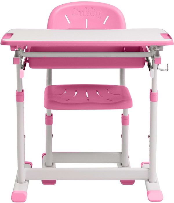 Фото - Комплект меблів шкільний 2 елементи Cubby Sorpresa Pink
