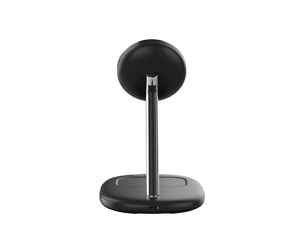 Фото - Бездротовий зарядний пристрій Canyon WCS-205 15W Qi2 2in1 без адаптера Black (CNS-WCS205BW/A)