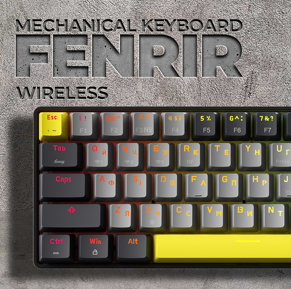 Фото - Клавиатура беспроводная игровая GamePro MK130G Pro