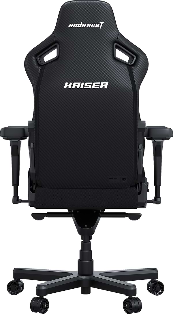 Фото - Кресло для геймеров Anda Seat Kaiser 4 Size XL Black Linen Fabric (AD12YDDC-XLL-20-B-CF)