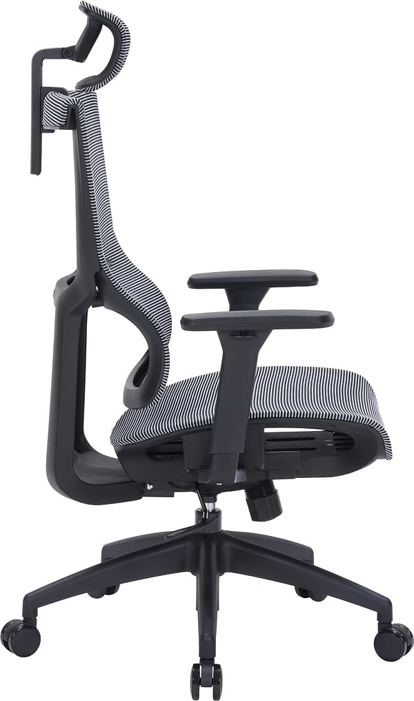 Фото - Крісло офісне OfficePro Elegant (OC660-B-DG-DG) Black/Dark Gray
